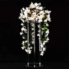 Cross-border exclusive crystal acrylic candlesticks, wedding props, acrylic road guides, main table decoration stands for hotels and Western restaurants details Picture